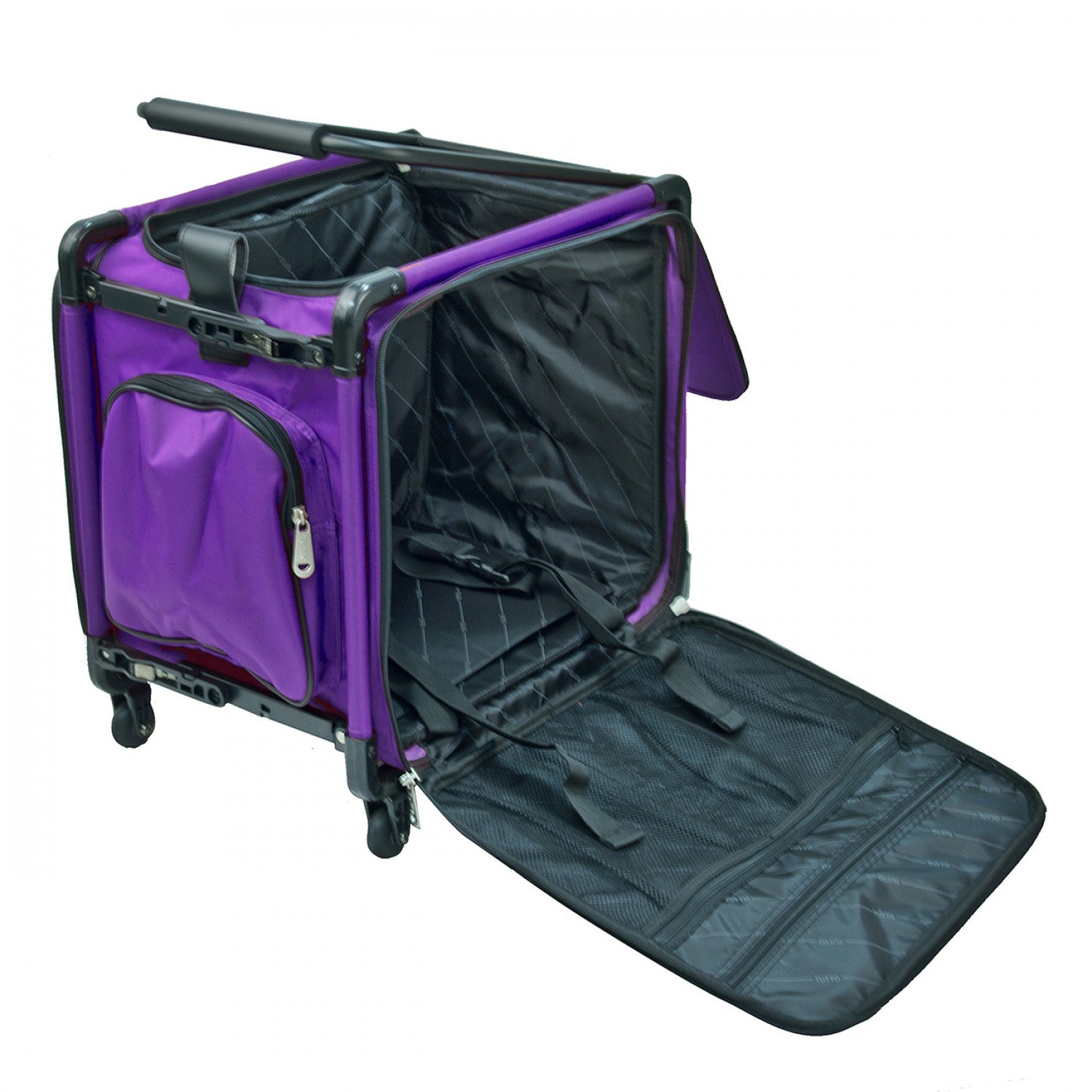 Tutto Serger machine Case On Wheels 17in Purple