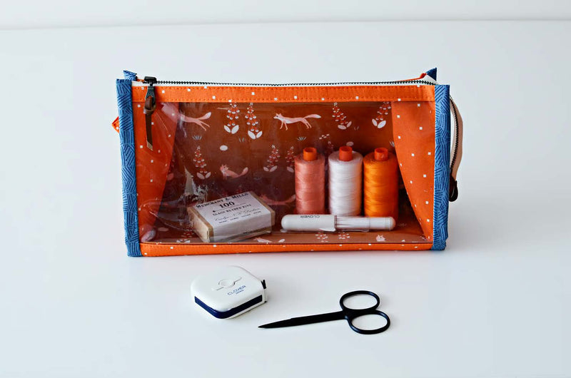 Boxy Clear Pouch by Aneela Hoey