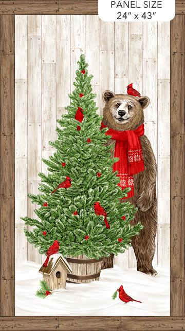 Beary Merry Christmas Panel 27056-10