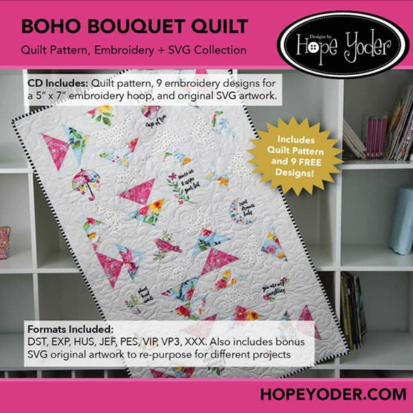 Boho Bouquet Quilt