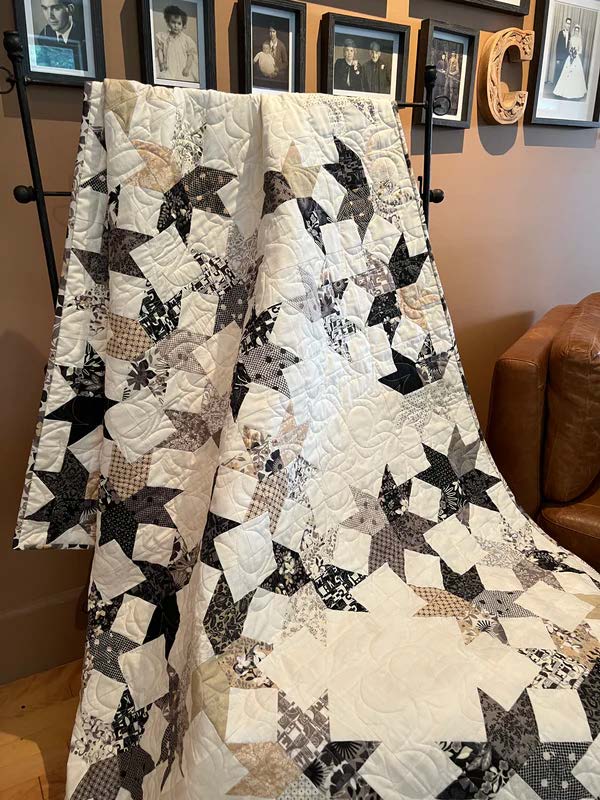 Fading Stars Quilt Pattern by Coach House Designs