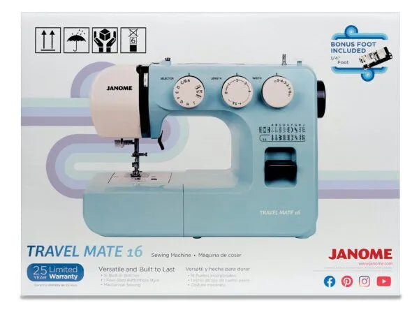 Janome Travel Mate 16 - Available for in-store purchase only.