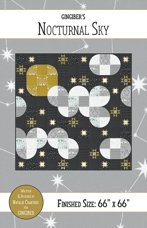 Nocturnal Sky Quilt by Gingiber