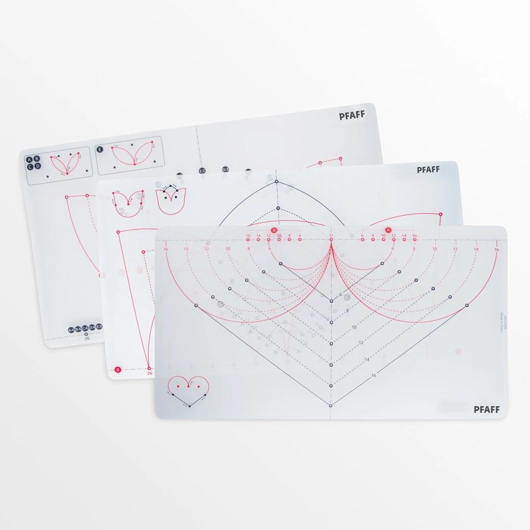 PFAFF Circular Attachment Template Set