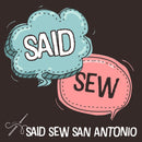 Jan 10 Said Sew Nighttime Sewcial