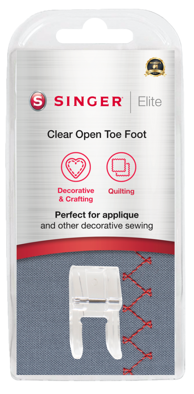 Singer Elite Clear Toe Presser Foot