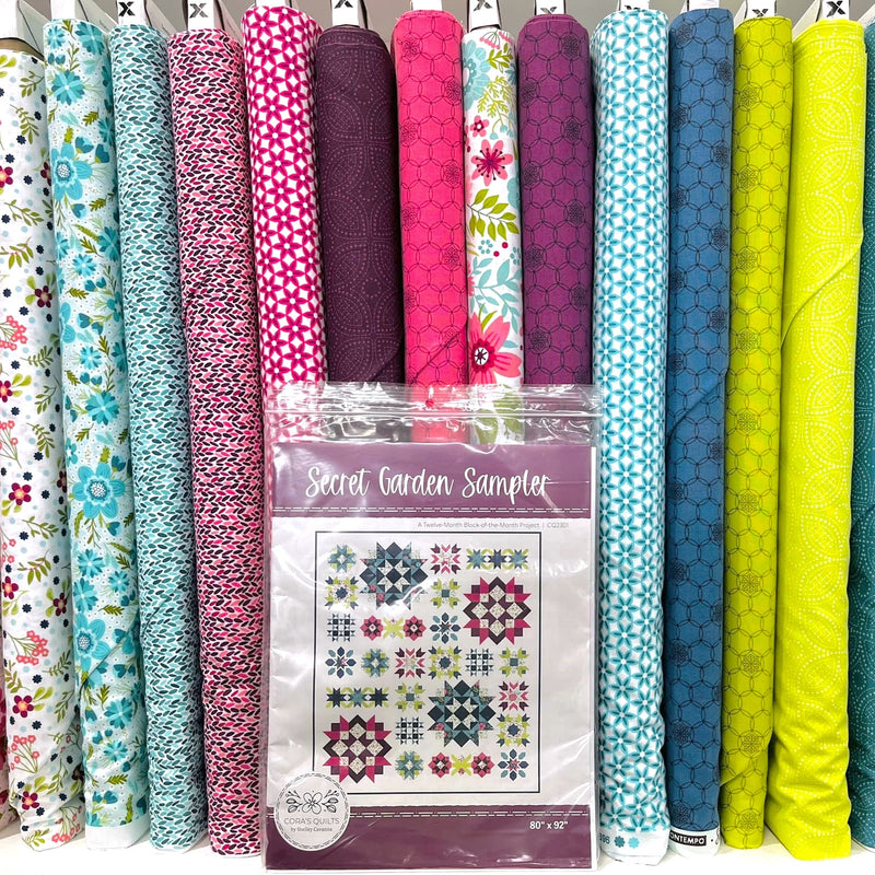 Secret Garden Block of the Month Pt4 Pickup and Sew Along Day