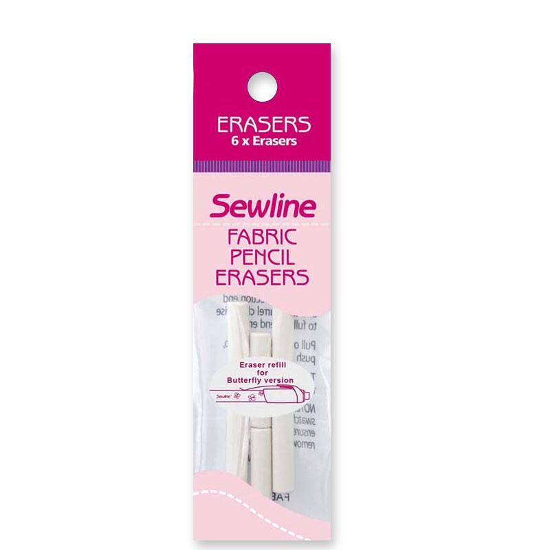 Sewline Eraser Refill 6ct. Butterfly MP