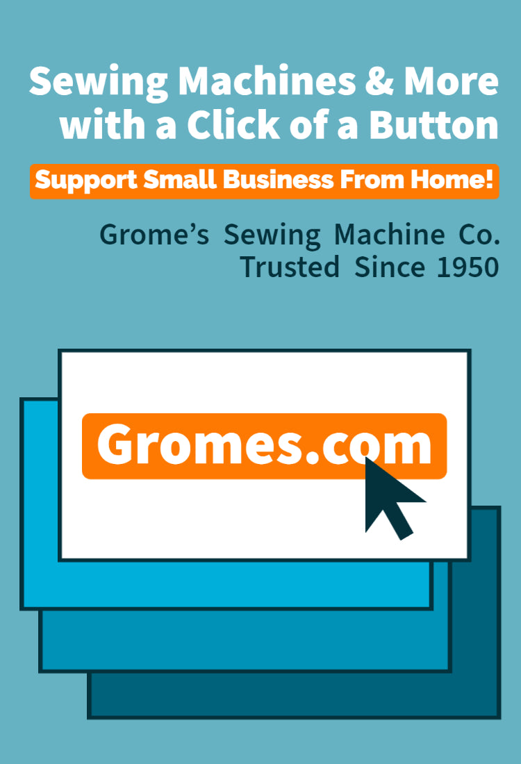 GINGHER 4'' CURVED EMBROIDERY – Grome's Sewing Machine Company