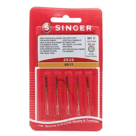 Singer Needles 2020 80/10 5-pack