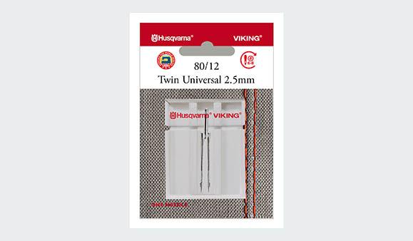 Viking Twin Needle 2.5mm 80/12