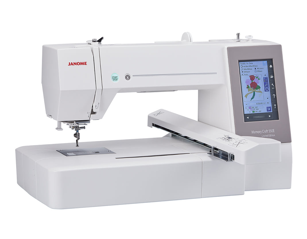 Janome Memory Craft 550e Limited Edition