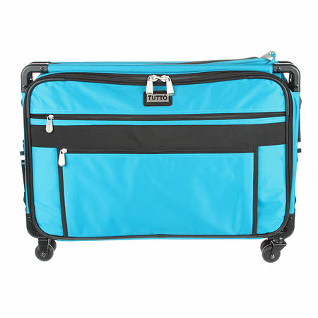 Tutto Sewing Machine Case On Wheels 2x Large 28in Turquoise 9228TMA