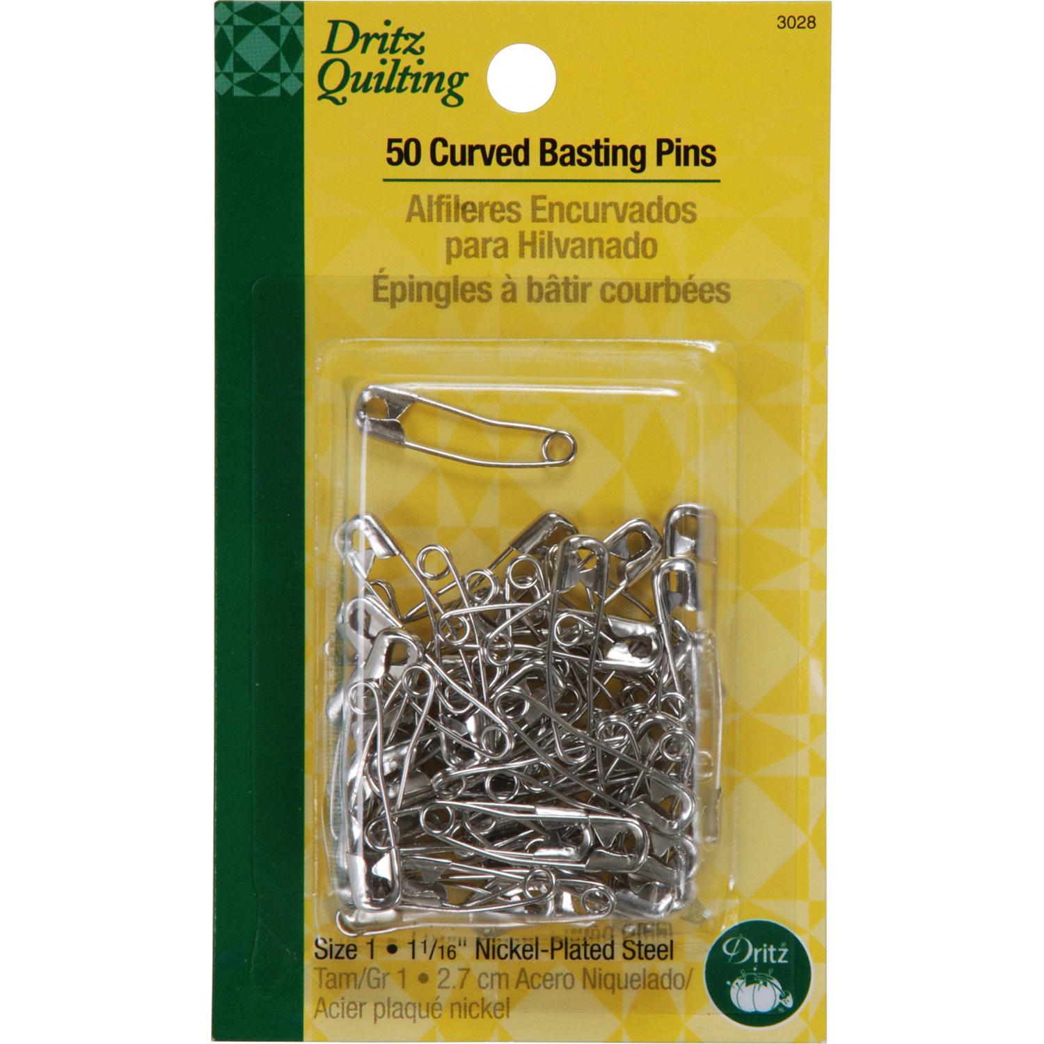 DRITZ CURVED BASTING PINS SZ 1