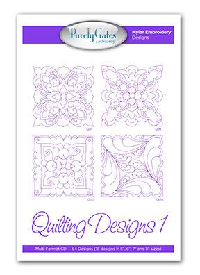 Purely Gates Mylar Quilting Designs 1