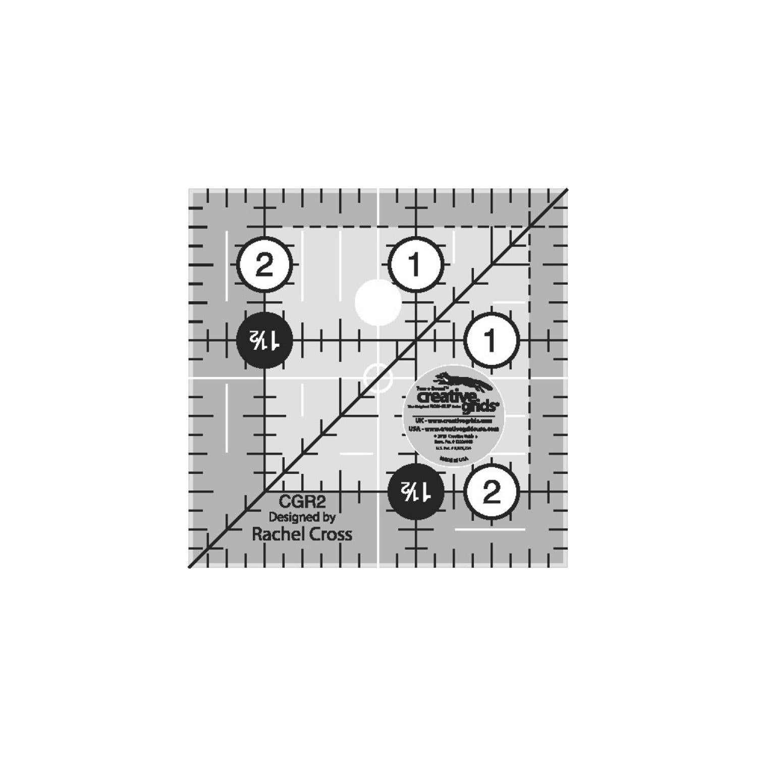 RULER 2/12X2 1/2 CREATIVE GID