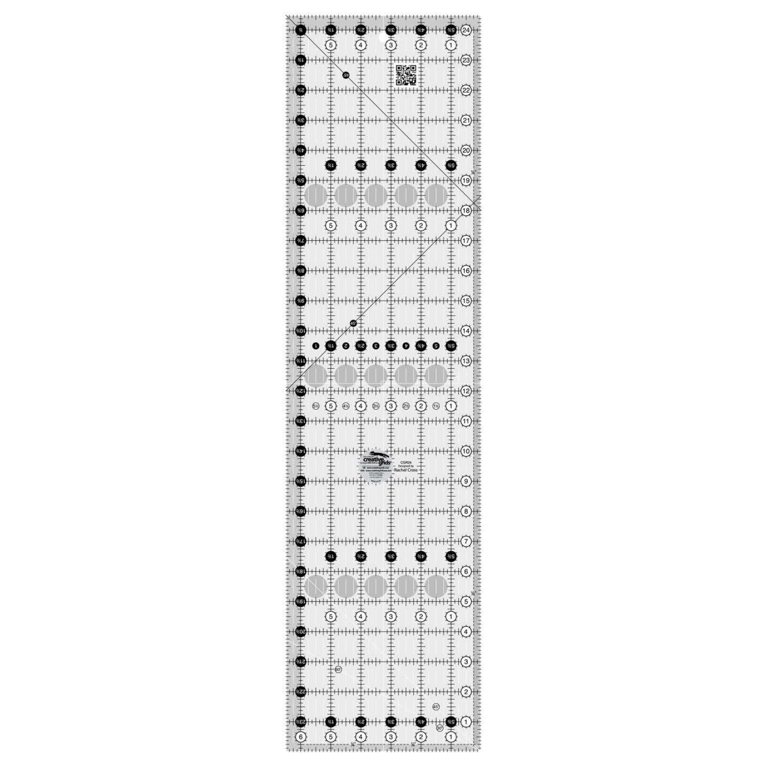 RULER CREATIVE GRIDS 6.5X24.5