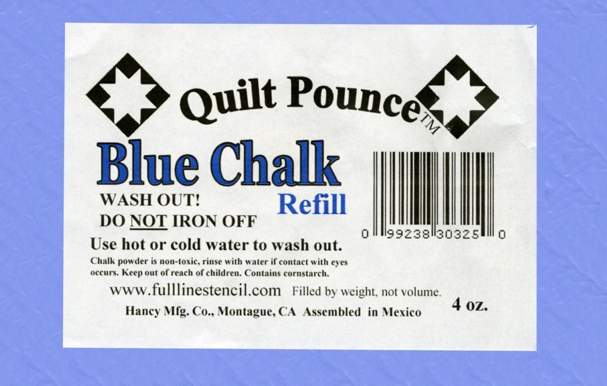 POUNCE CHALK REFILL BLUE